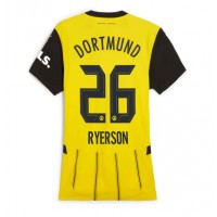 Borussia Dortmund Julian Ryerson #26 Hemmatröja Kvinnor 2024-25 Korta ärmar